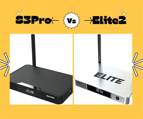 0 STB support an ethernet connection, with two external antennas for dual-band WiFi, making the box as stable as possible for streaming. . Superbox s3 pro vs elite